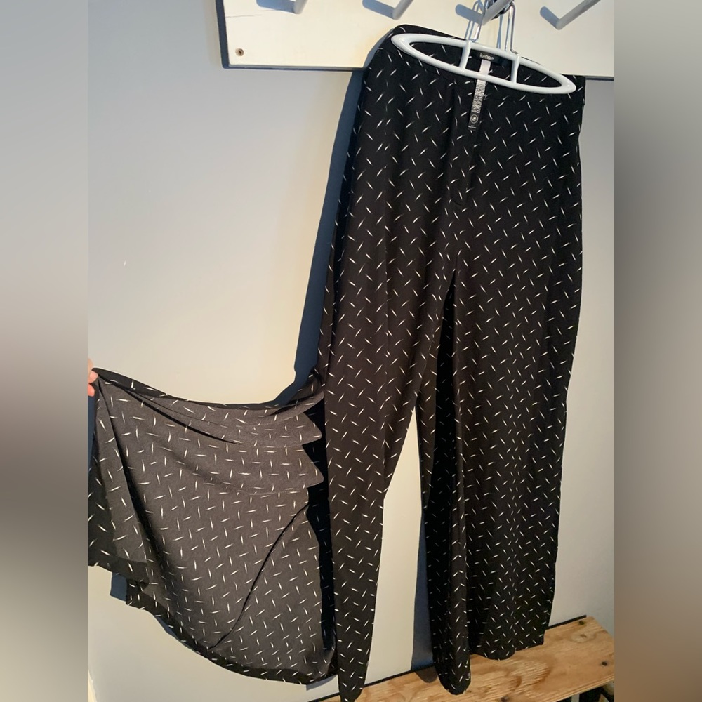 High waist flowing pant